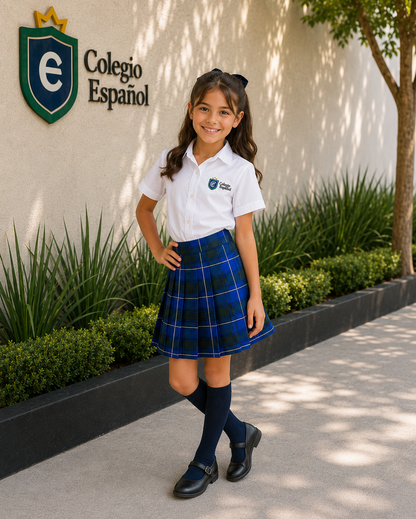 Falda Escolar de Gala para Niña – Colegio Español