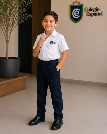 Camisa Escolar de Gala para Niño – Colegio Español