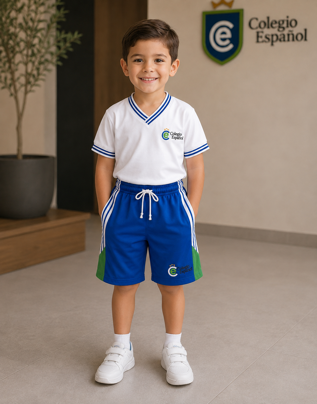 Short Deportivo Escolar Unisex